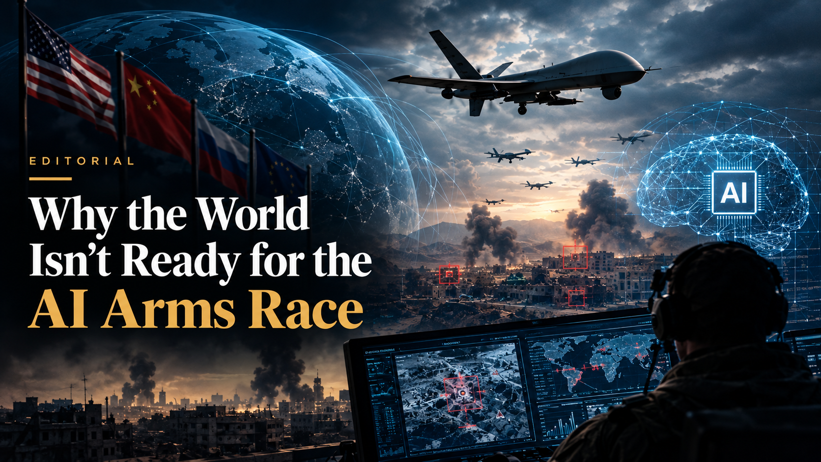 Editorial: Why the World Isn’t Ready for the AI Arms Race